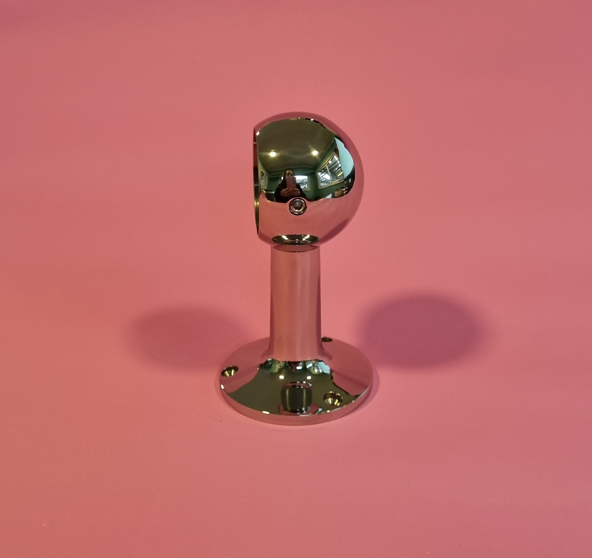 SOPORTE P/P CIEGO FUNDIDO TUBO 1.5