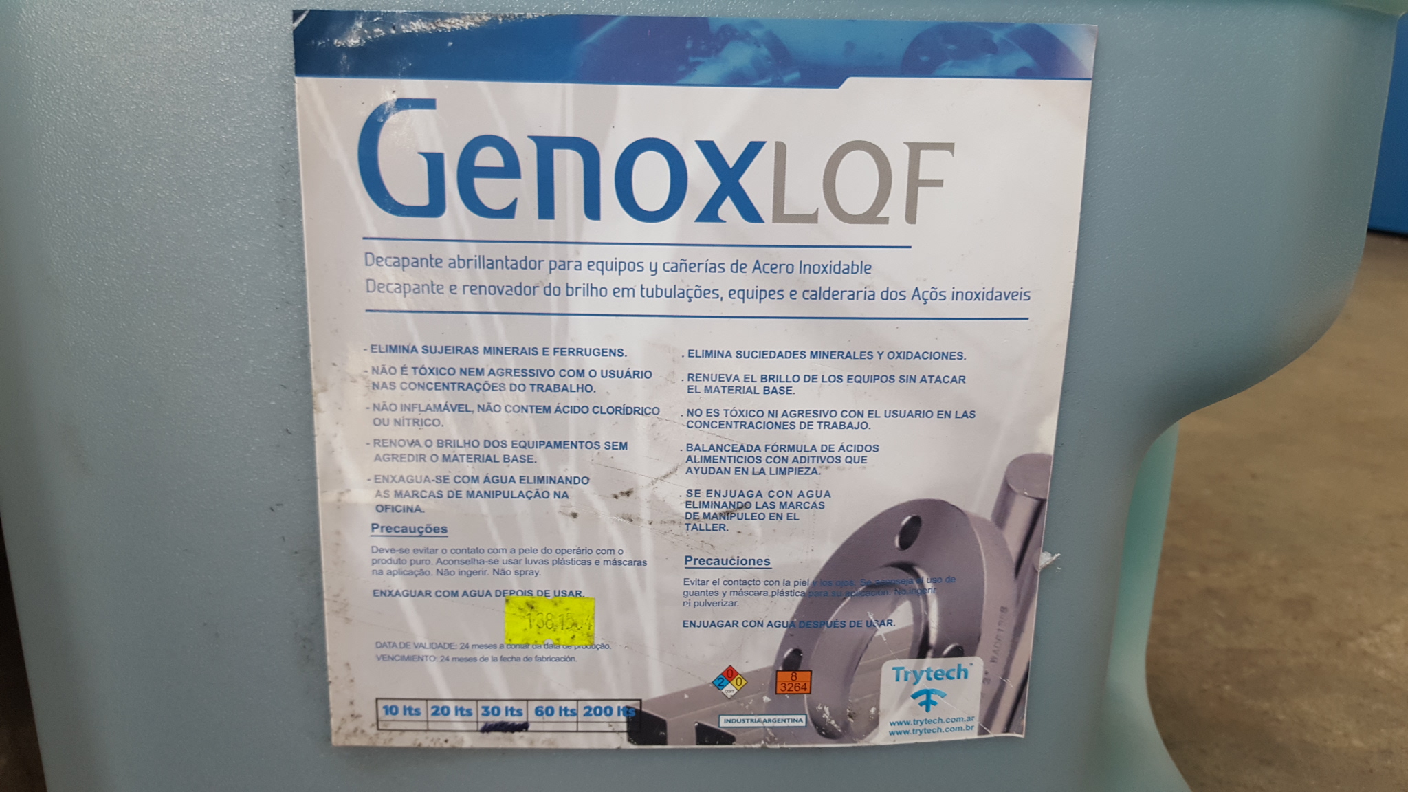    GENOX L Q F            (DECAPANTE)